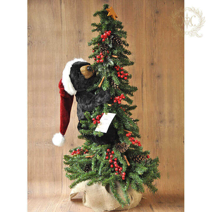 DITZ黒くまクリスマスツリー｜クリスマス雑貨の通販 | 輸入雑貨の通販