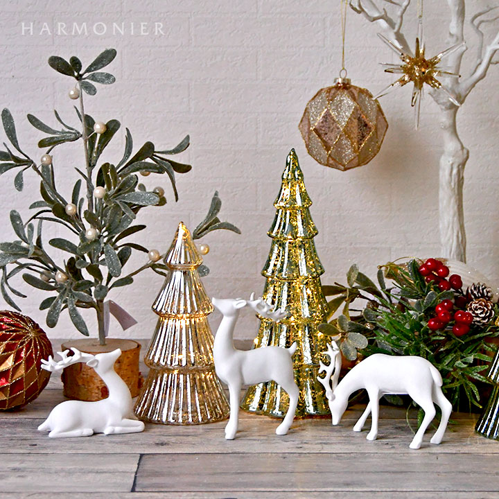 Web Store限定|LEDアンティークブルーツリーL 27cm｜クリスマス雑貨の