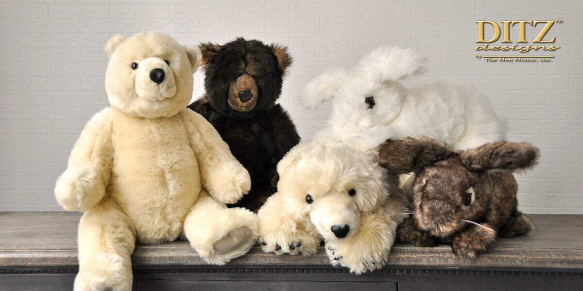 かわいい白熊ちゃん ぬいぐるみ くま ハンドメイド 海外作家様 テディベア