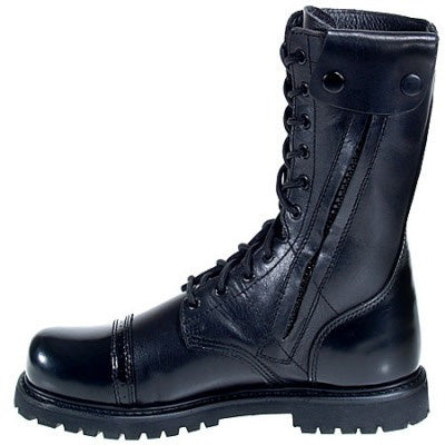 Bates 2184 Enforcer Side Zip Black Paratrooper Boots