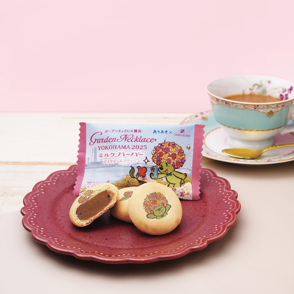 ガーデンネックレス横浜2025×ありあけ 3月19日(水)新発売「ミルク