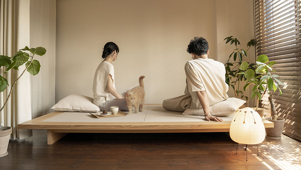 YouTuber「建築家二人暮らし」によるデザイン提案の『LIVING BED