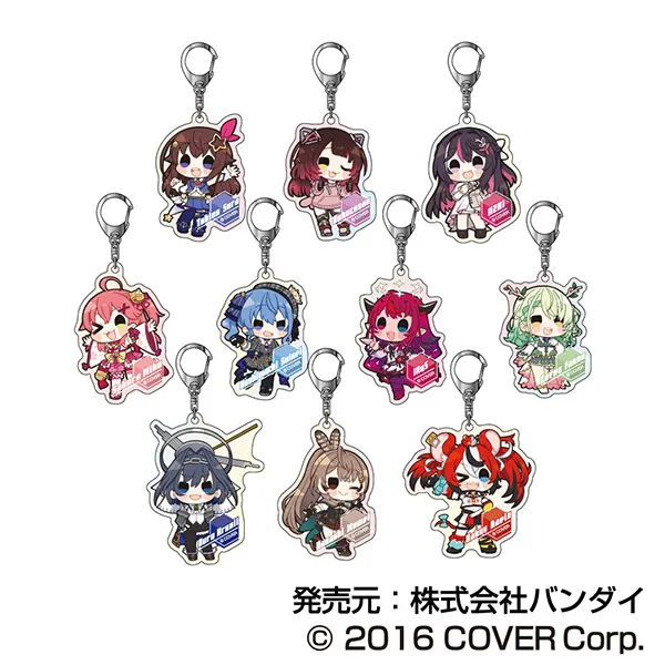 ハセ・プロ｜hololive はぐみーつ 積みアレンジ アクリルキーホルダー