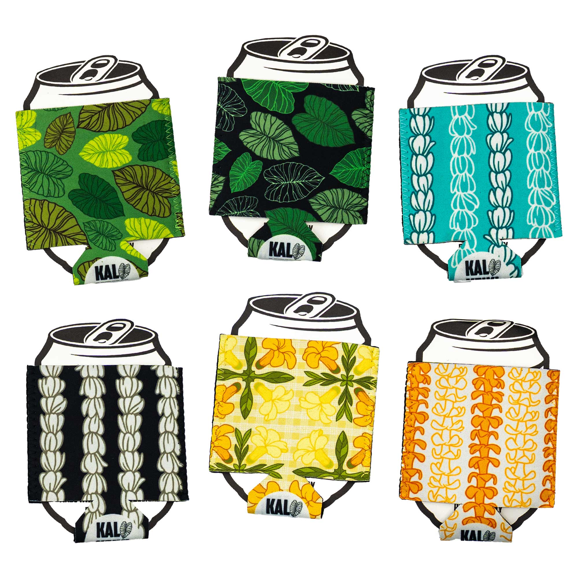 Standard 12oz Can Coozie - Teal Pikake – Hawaiiverse