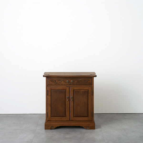 樹種で選ぶ「花柄コンソールキャビネット(CO-61)」 | 葉山家具