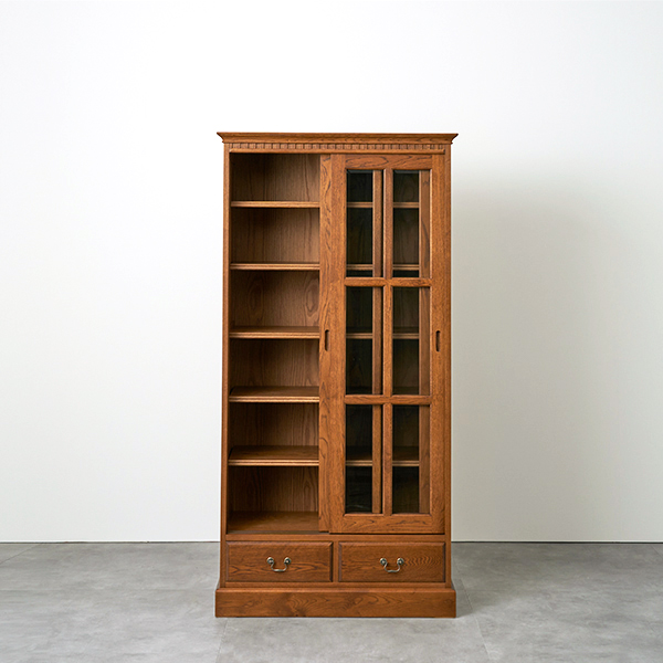 収納家具「書棚900 抽戸(CO-36)」 | 葉山家具