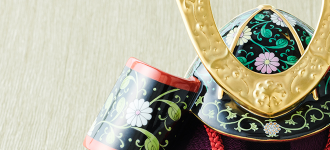 西安の黒] 兜飾り