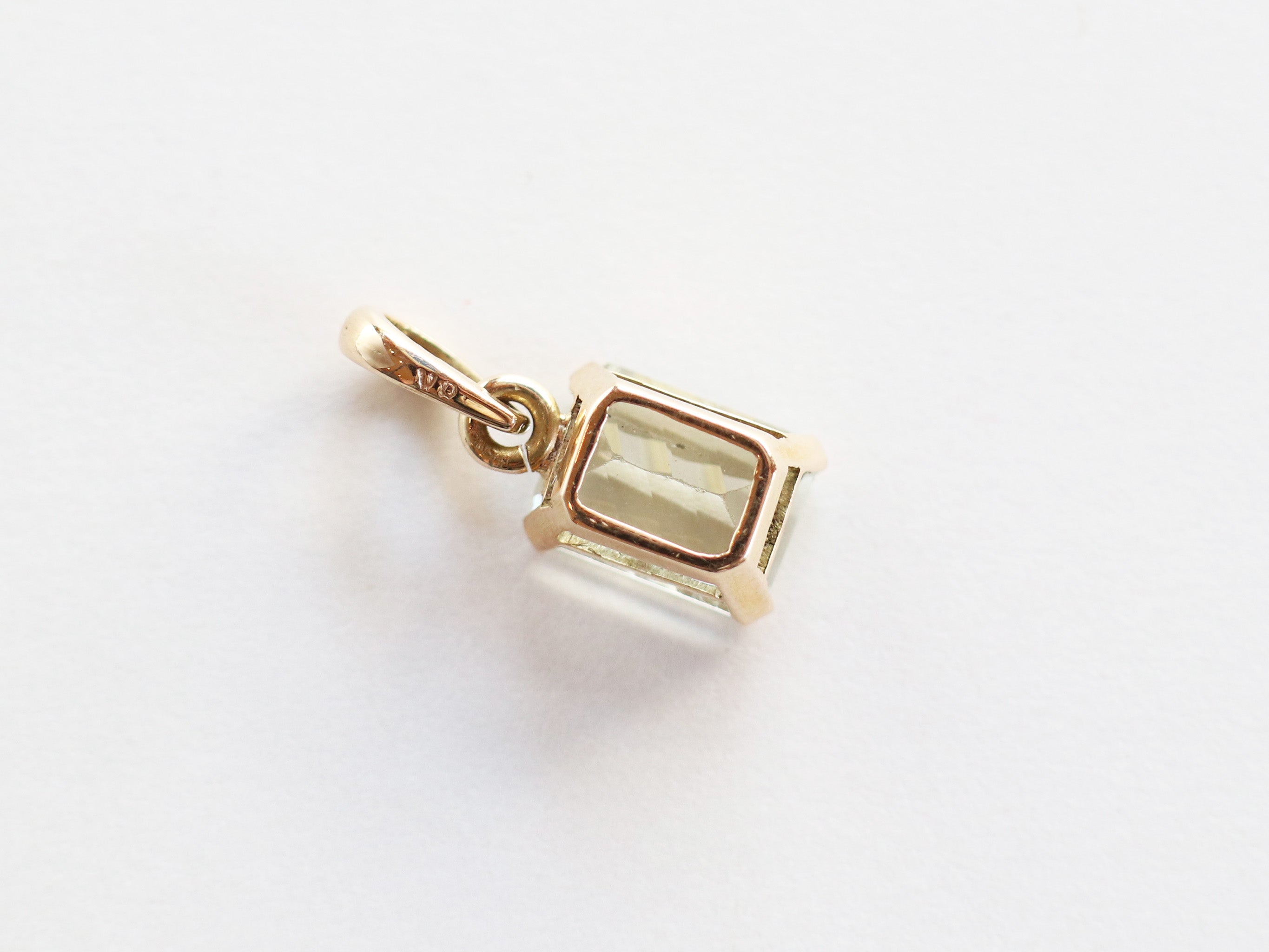 18K イエロークンツァイト ペンダントトップ PN:KZ-14 – Himalayan pasal