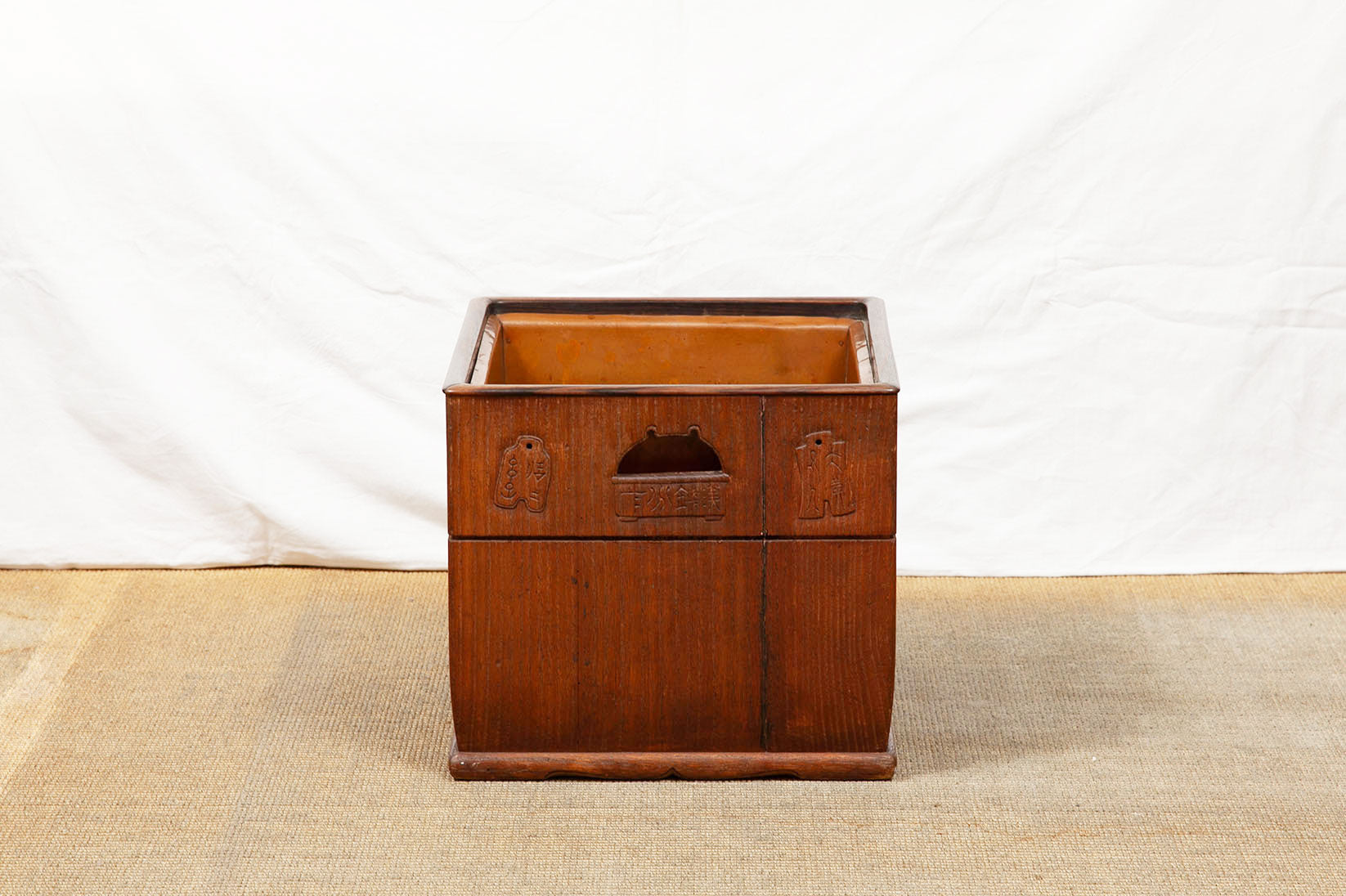 アンティーク火鉢の手あぶり火鉢スタートセット（タイプ：KH-212