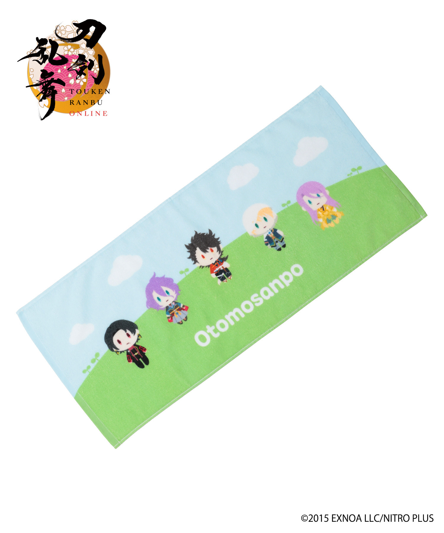 刀剣乱舞ONLINE』「御伴散歩」始まりの五振りフェイスタオル｜HICUL