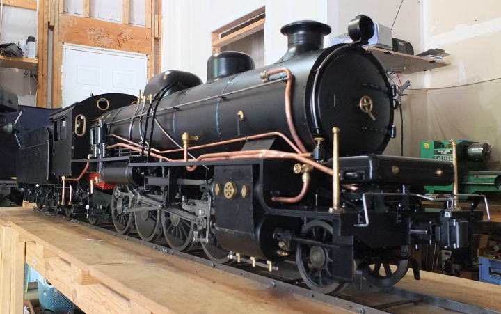 ライブスチーム127mmゲージD50725製作記