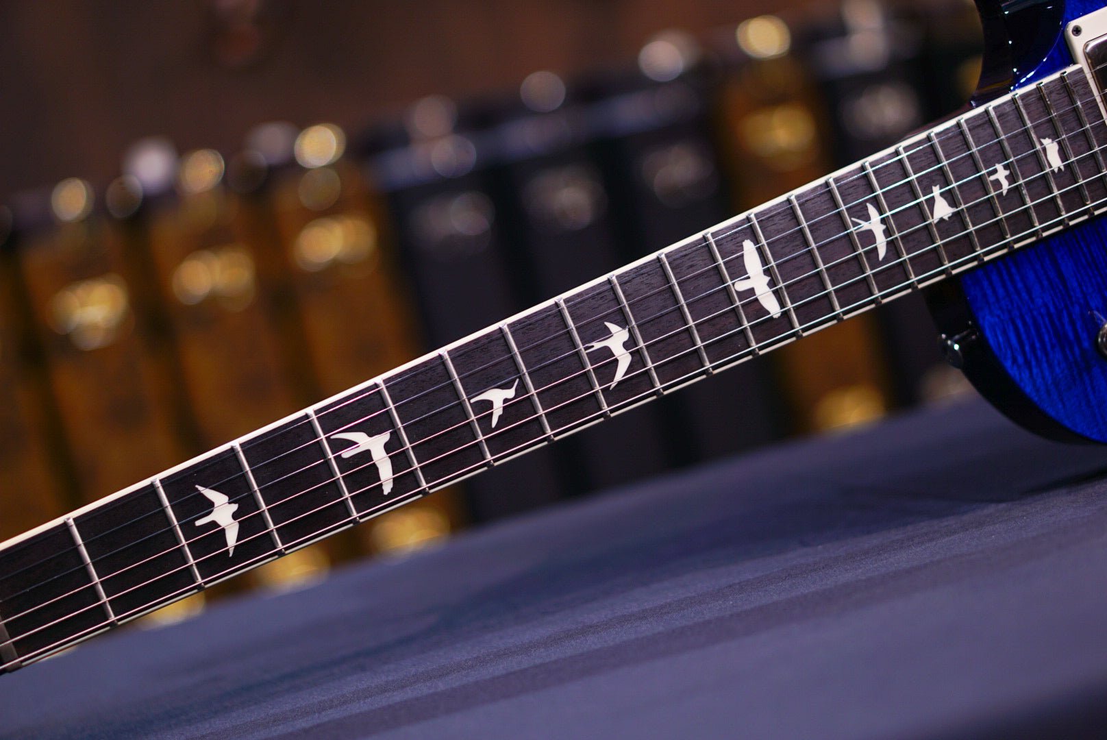 PRS S2 McCarty 594 Singlecut Electric Guitar - Faded Grey Black Blue B