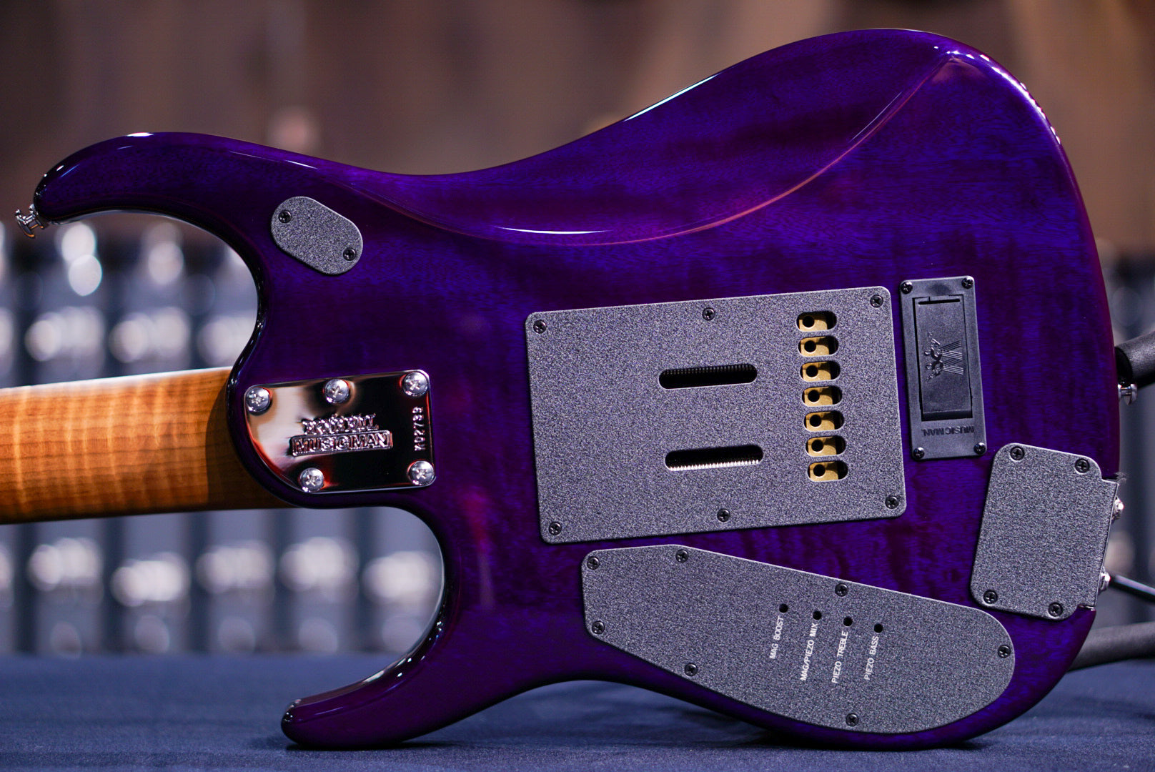 Ernie Ball Music Man JP 15 7 string Quilt Nebula K02739