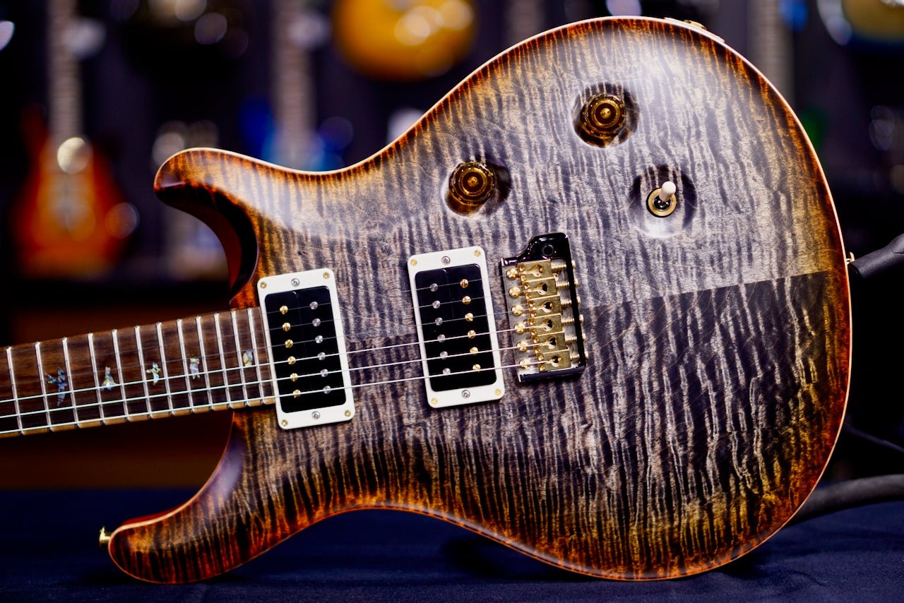 PRS Custom 24 Wood Library Burnt Maple Leaf Satin Stain Neck 0410571