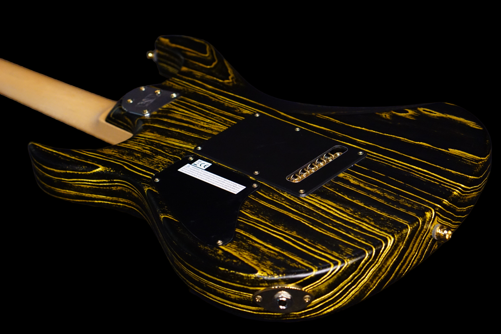 ESP SNAPPER AS BR DRIFTWOOD SERIES black w gold filler E7810232