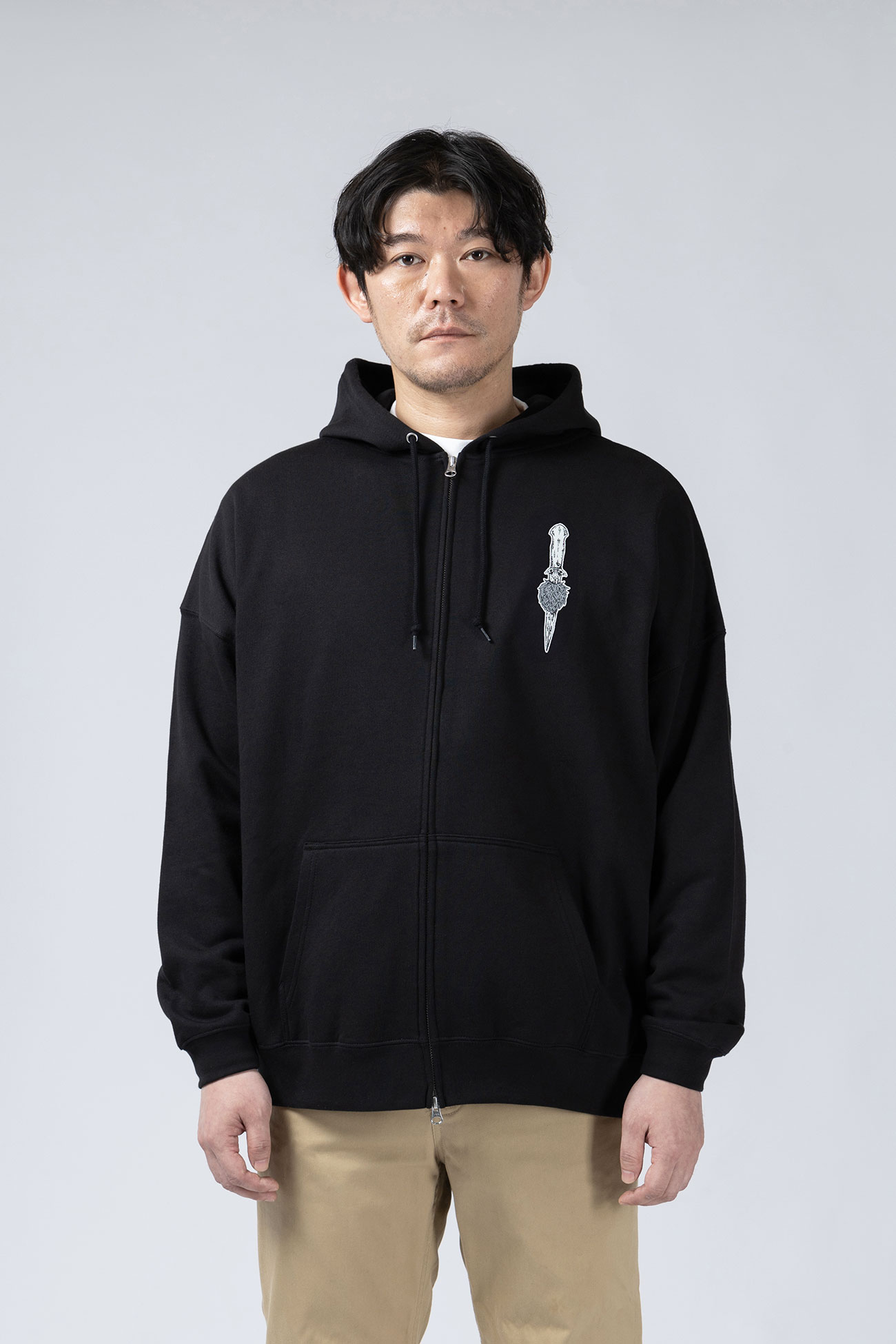 フロントジップ キャンプぁい フーディ | HILLS FIELD(ヒルズ