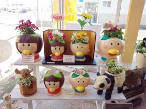 はなかっぱ＆ももかっぱ鉢！ | 花屋ブログ | 愛知県愛西市の花屋 花の