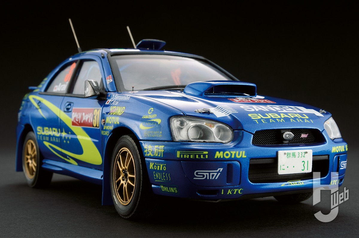 ROAD to RALLY JAPAN】introduction 7 スバル インプレッサ WRX Sti Gr