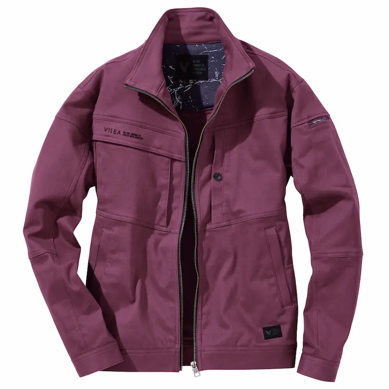 3803ストレッチジャケット - HOOH VILEA 作業着と電動ファン付き快適