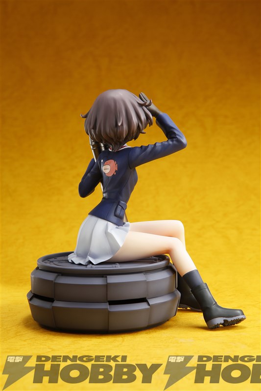 ガルパン』の秋山優花里が、1/8スケールのフィギュアになって