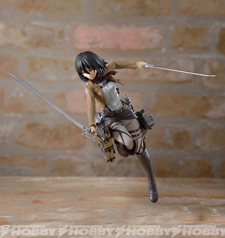 進撃の巨人』セガプライズでミカサが跳ぶ!! | 電撃ホビーウェブ