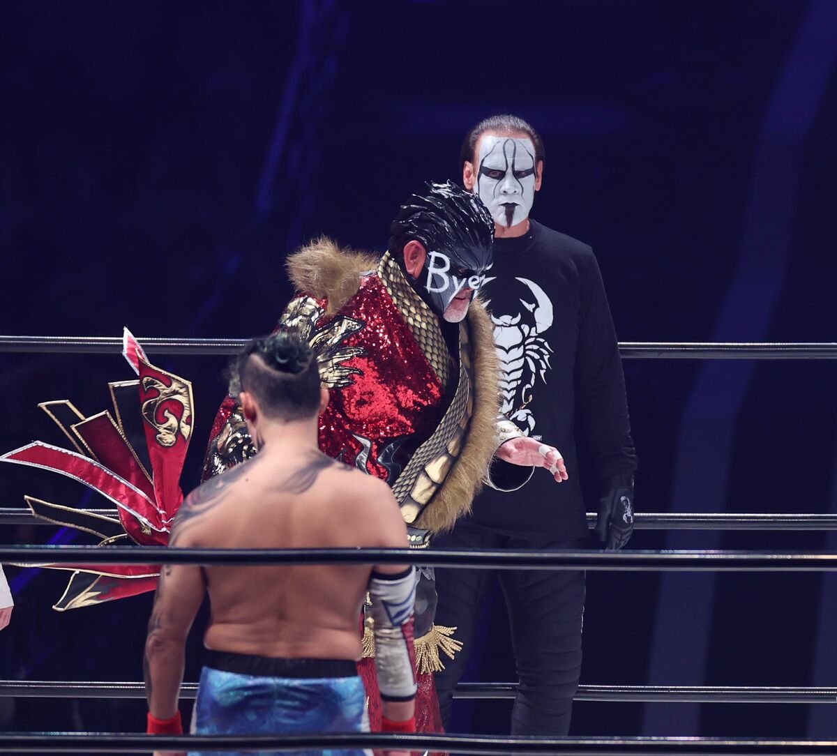 スティング、グレート・ムタへ惜別メッセージ…「限界を超えさせられた