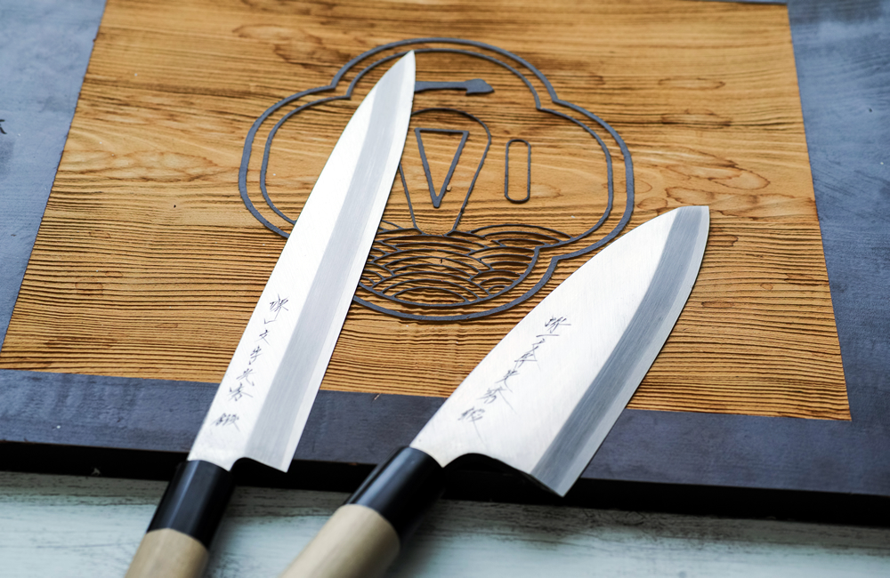 堺一文字光秀 モリブデン鋼 出刃包丁