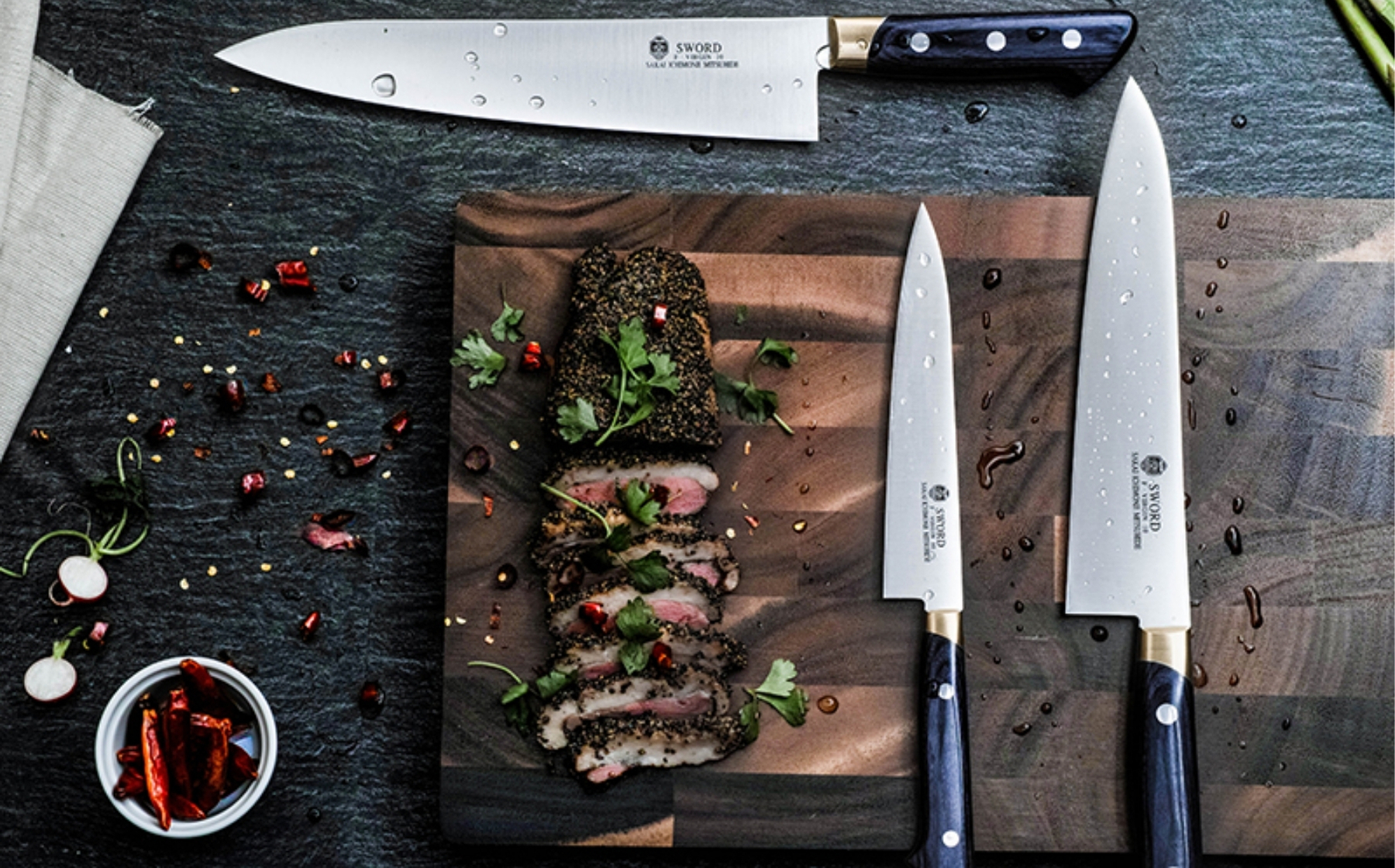 堺一文字光秀 FV10玉研 筋引