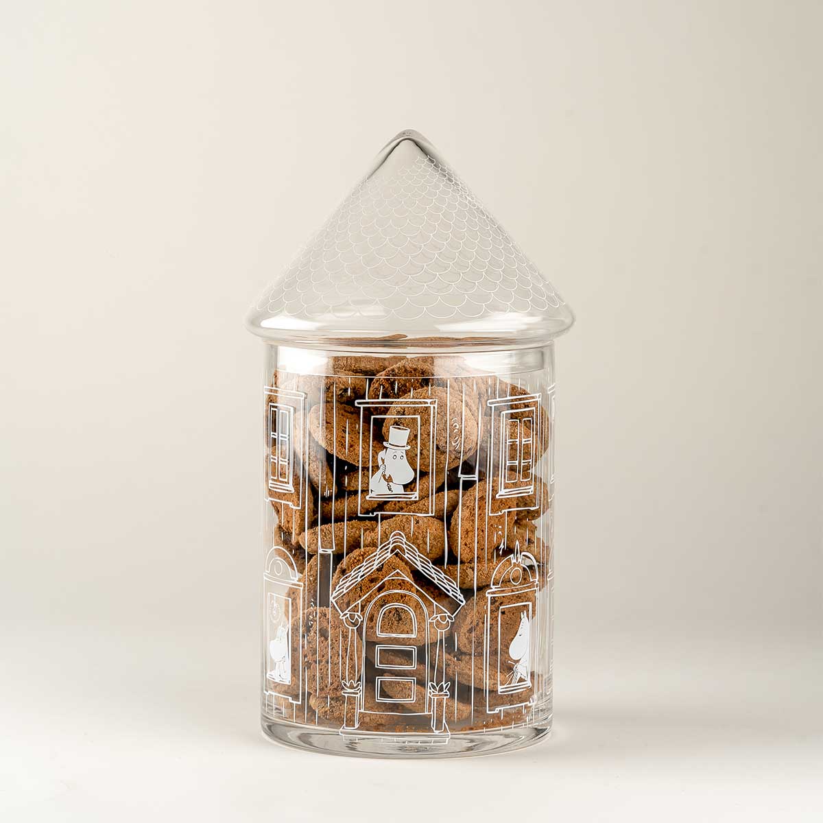 Moomin ムーミン Muurla ムールラ ガラスジャー ( MOOMINHOUSE )｜北欧雑貨