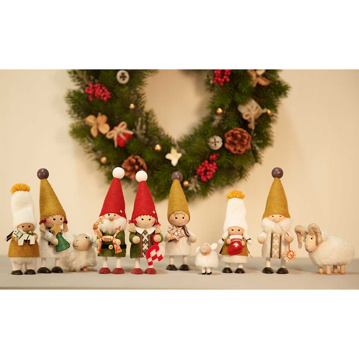 NORDIKA nisse ノルディカ ニッセ クリスマス 木製人形 ( 2024