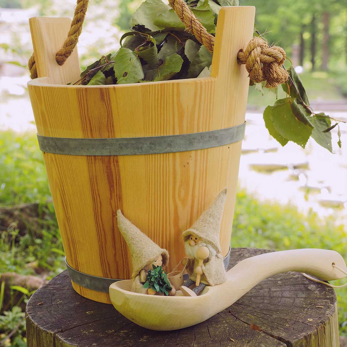 NORDIKA nisse ノルディカ ニッセ 木製人形 ( サウナニッセ / サンタ