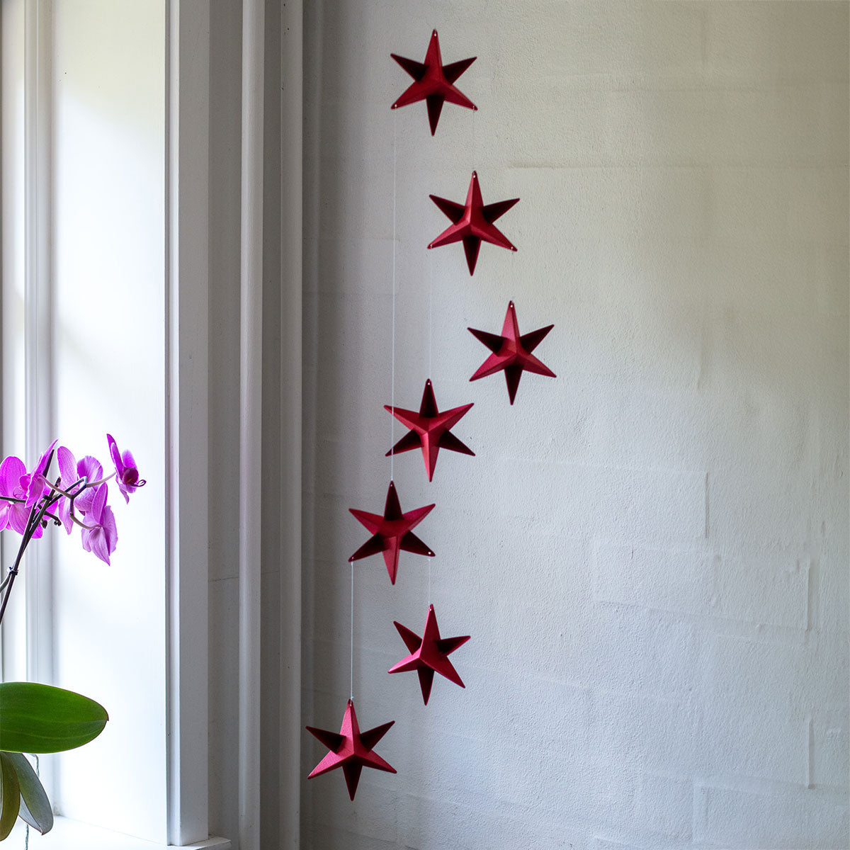 Livingly リビングリー スターモビール ( レッド / ミニ )｜北欧雑貨