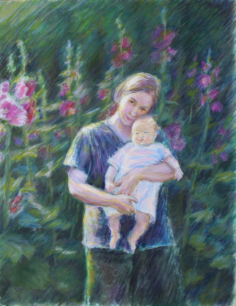 庭で描かれた絵画 | 北海道風景画館