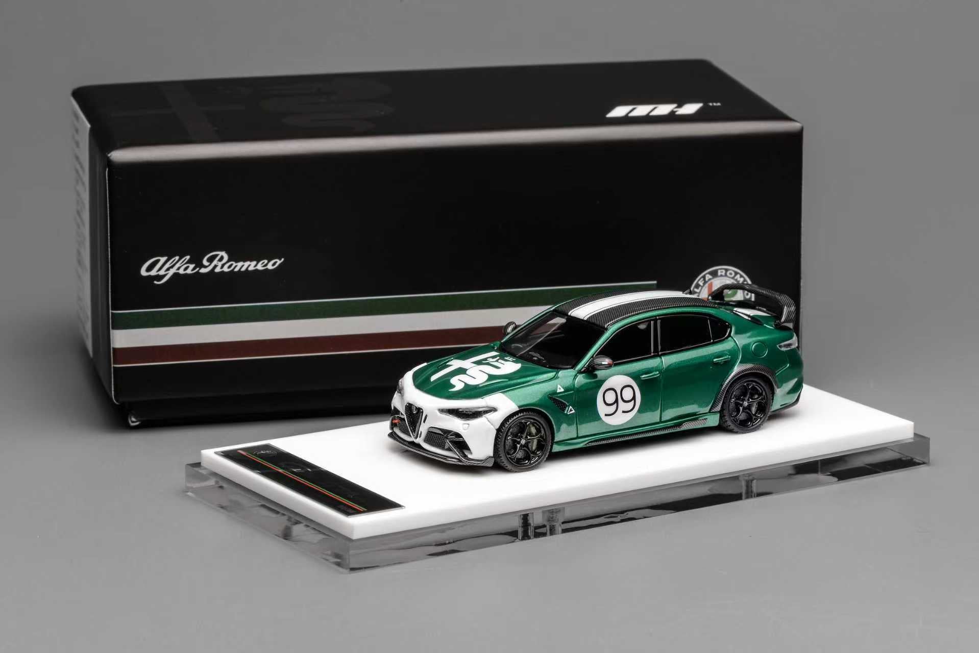 MOTORHELIX 1:64 Alfa Romeo Giulia GTAm (3 Colors) – Horizon Diecast