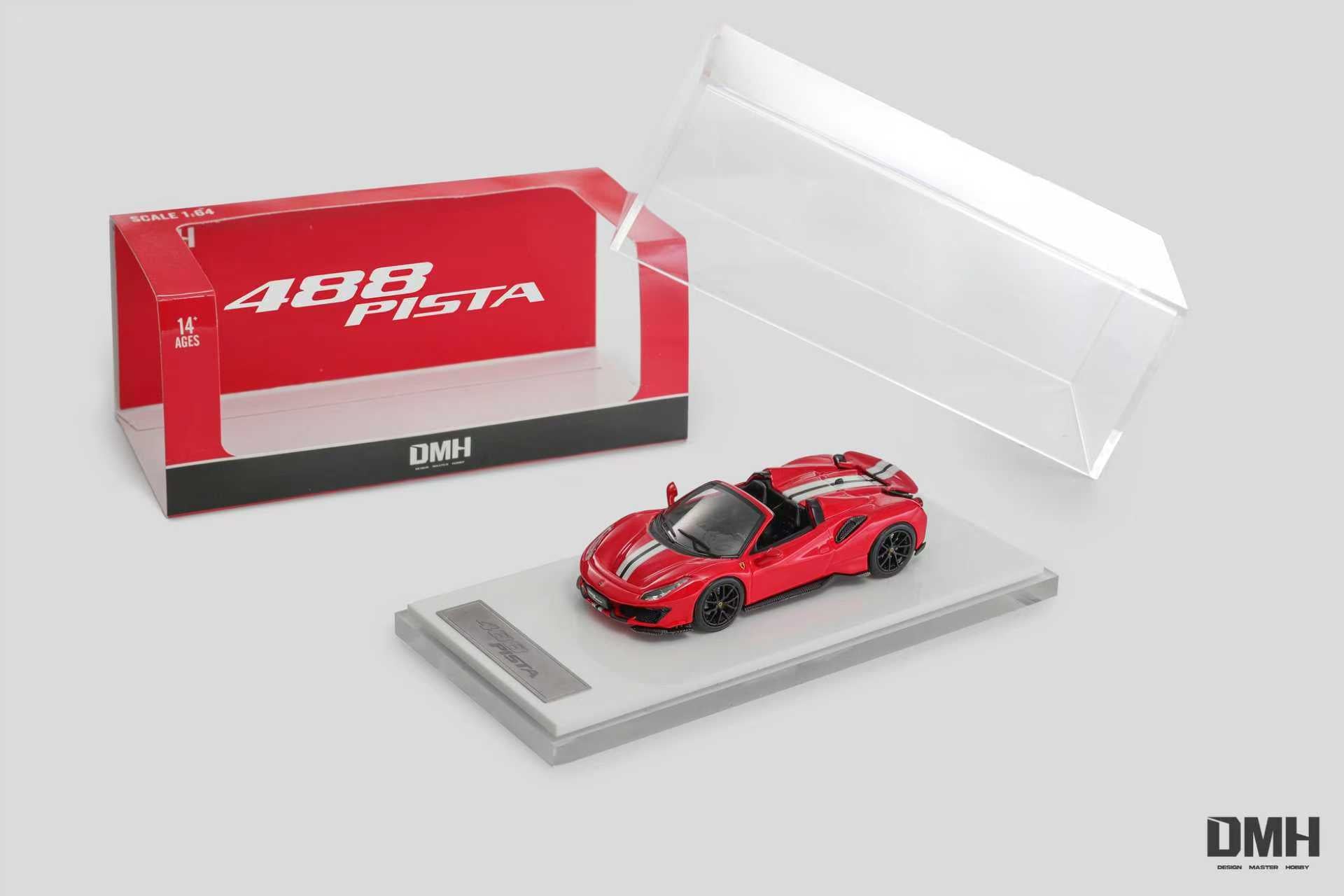 Preorder] DMH 1:64 Ferrari 488 Pista Novitec Spider (6 Colours