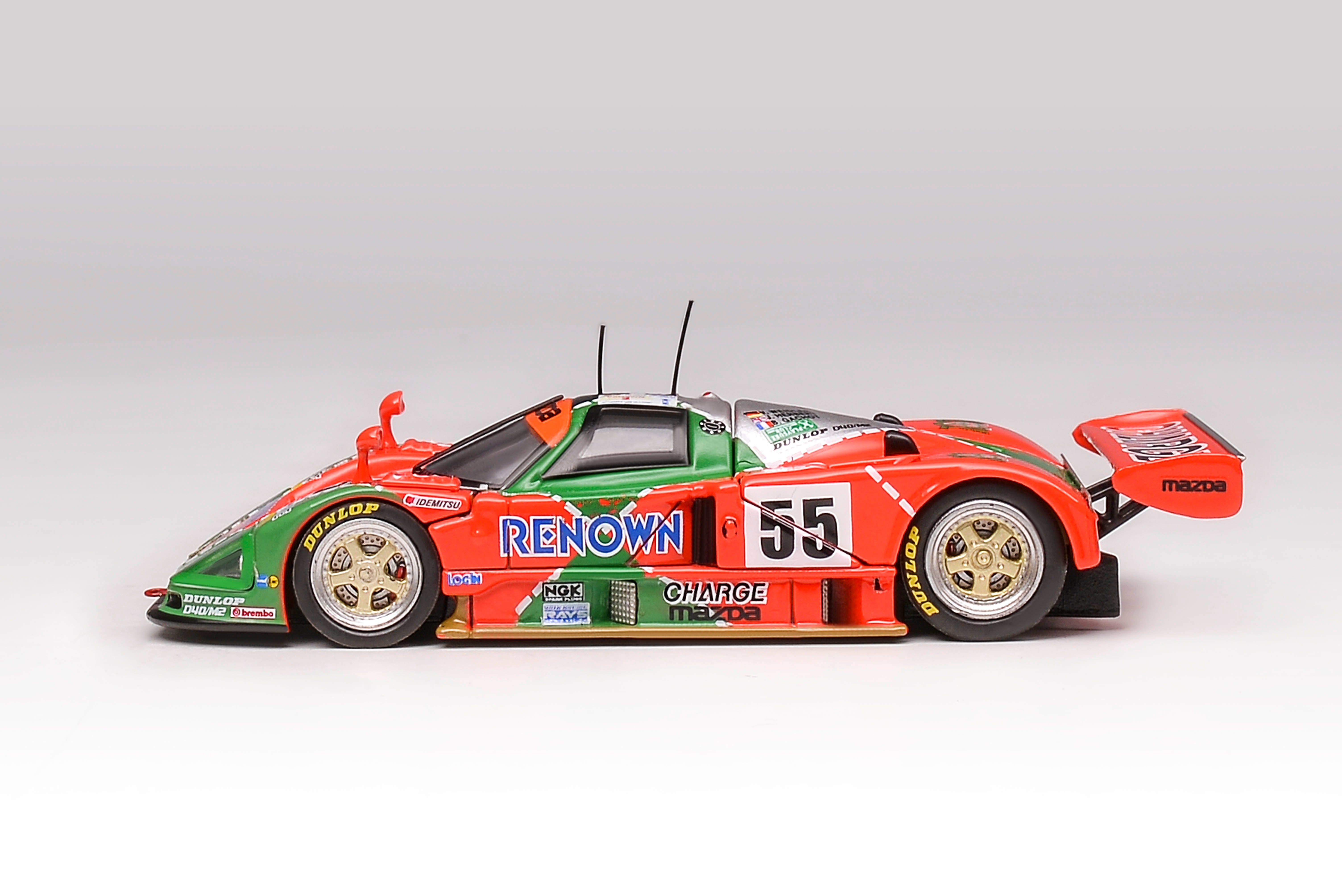 MOTORHELIX 1:64 Mazda 787B #55 WINNER Car – Horizon Diecast