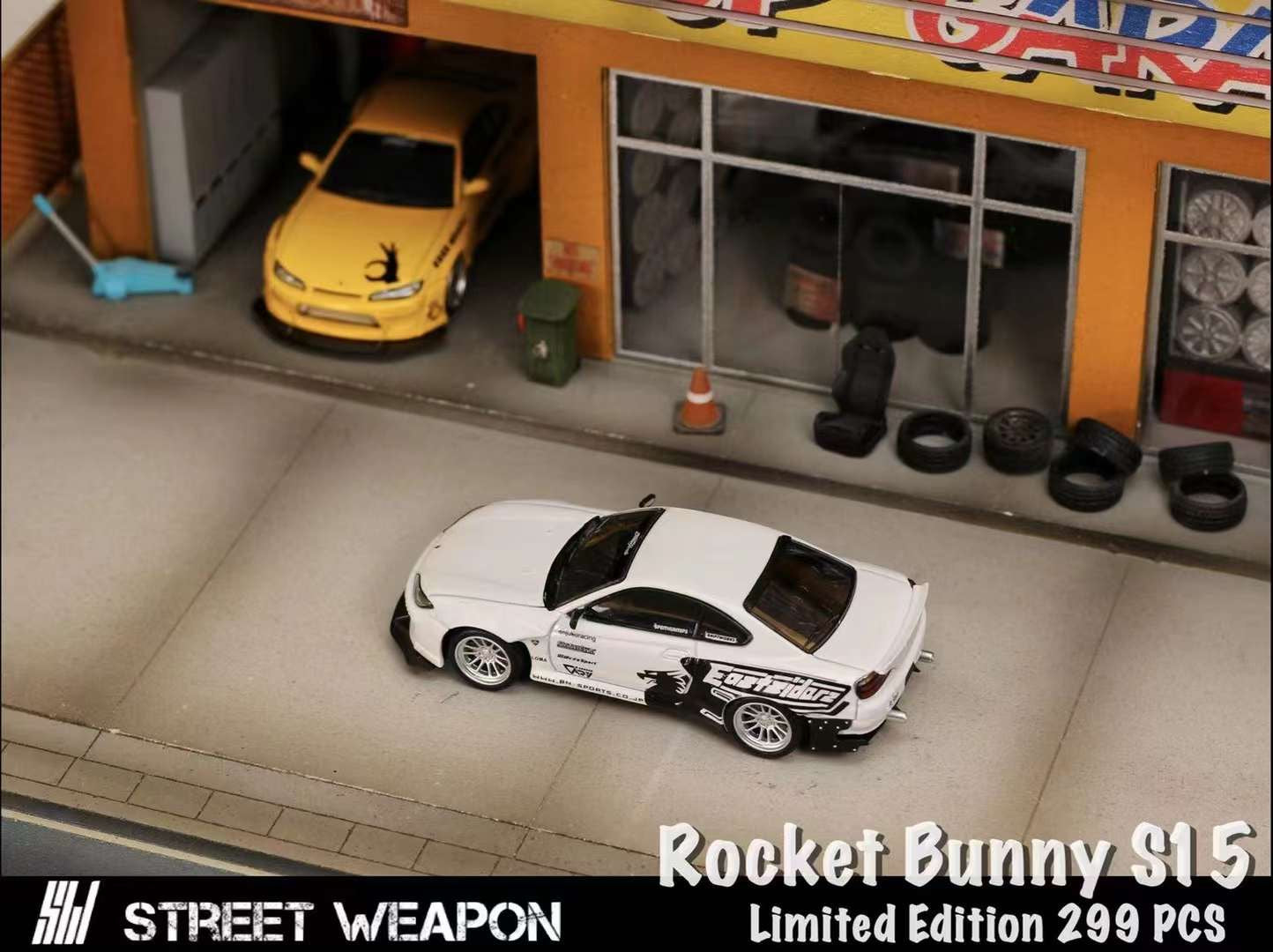 Street Weapon 1:64 Nissan Silvia S15 Rocket Bunny (3 Colors