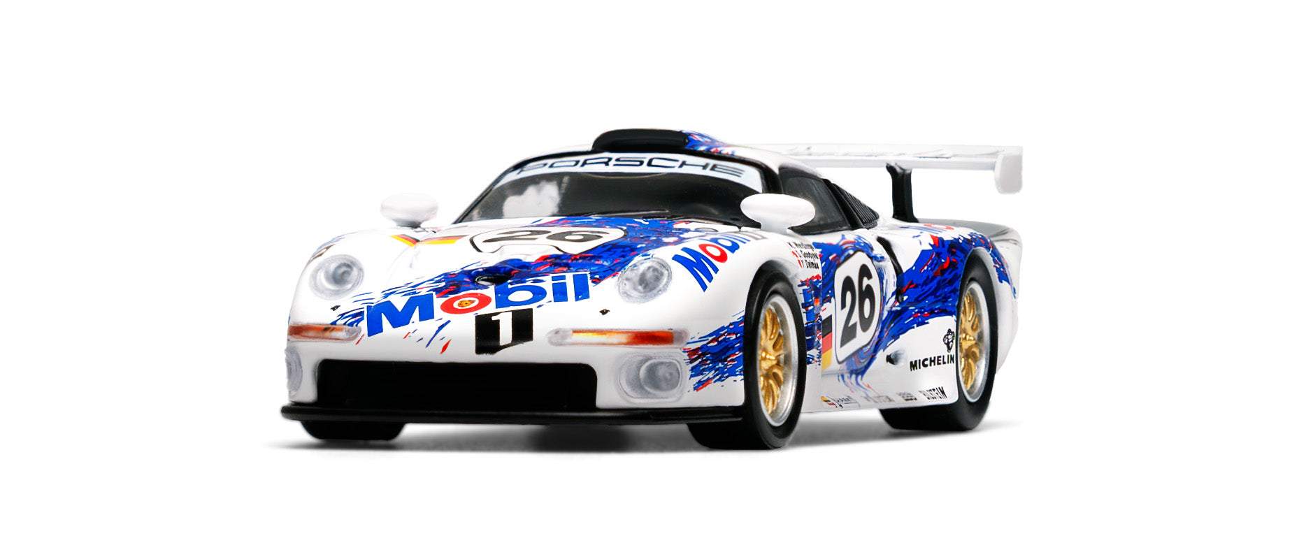 Sparky x Tiny 1:64 Porsche 911 GT1 2-car set 24h Le Mans 1996 #25