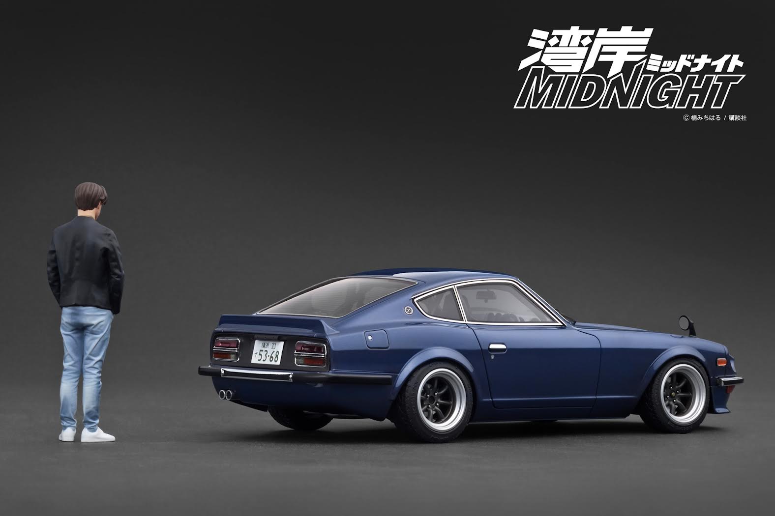 Ignition Model 1:18 NISSAN Fairlady Z (S30) Blue MIDNIGHT Devil's