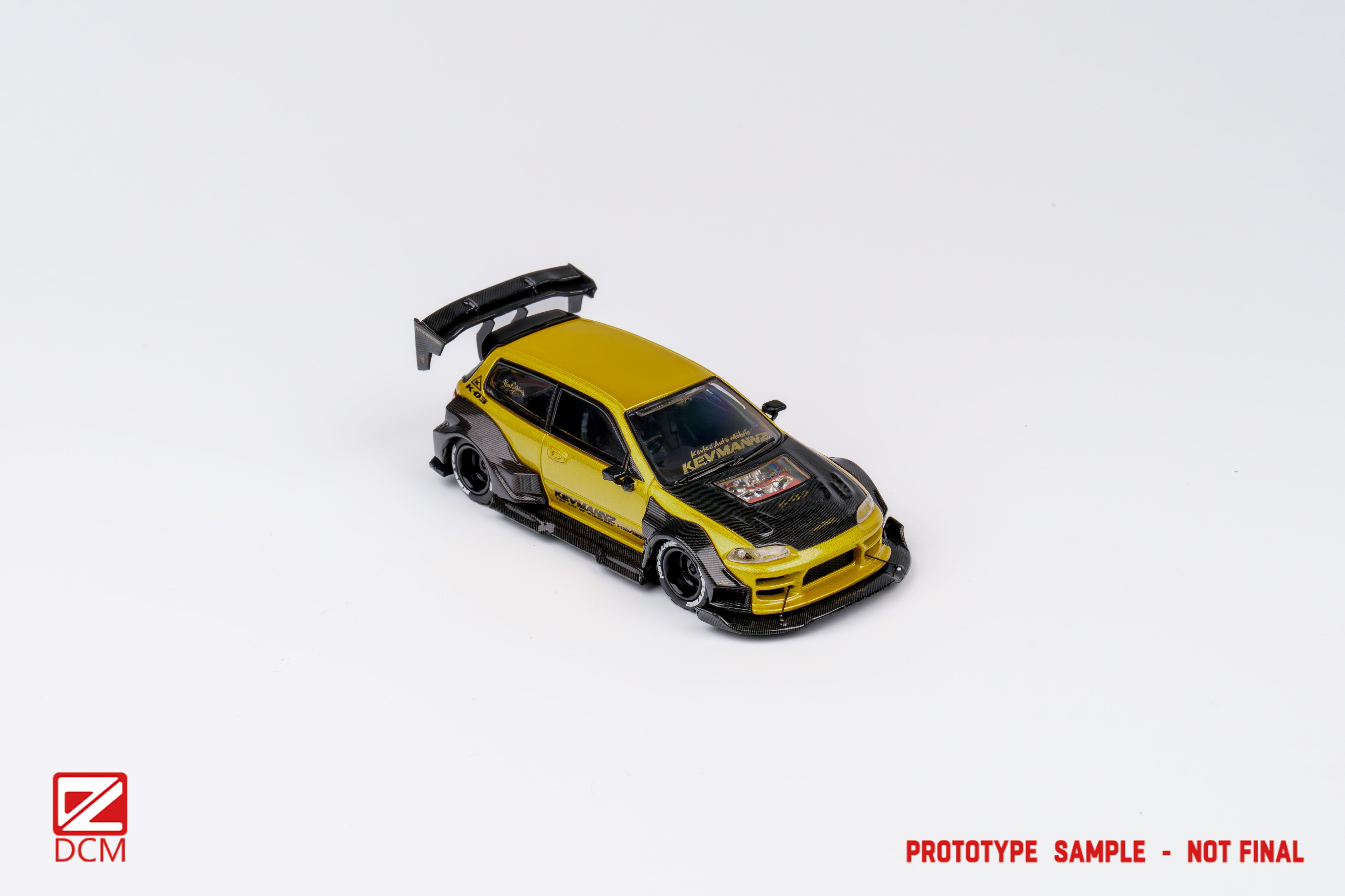 DCM 1:64 Kevmannz GT Honda CIVIC EG (2 Versions) – Horizon Diecast