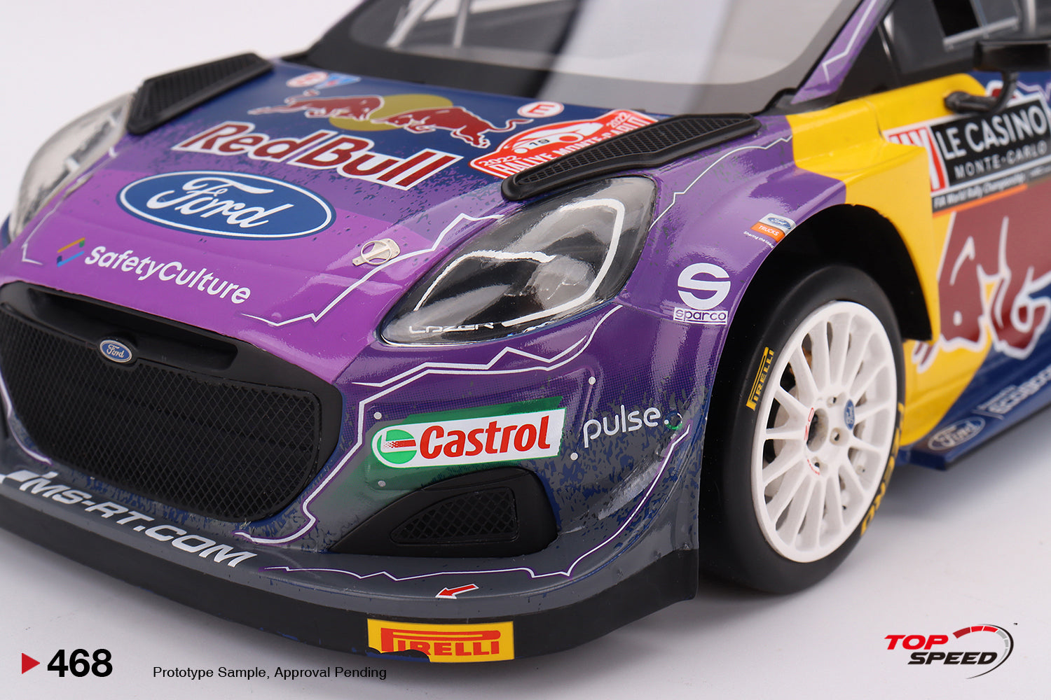 Topspeed 1:18 Ford Puma Rally1 #19 M-Sport Ford WRT 2022 TS0468