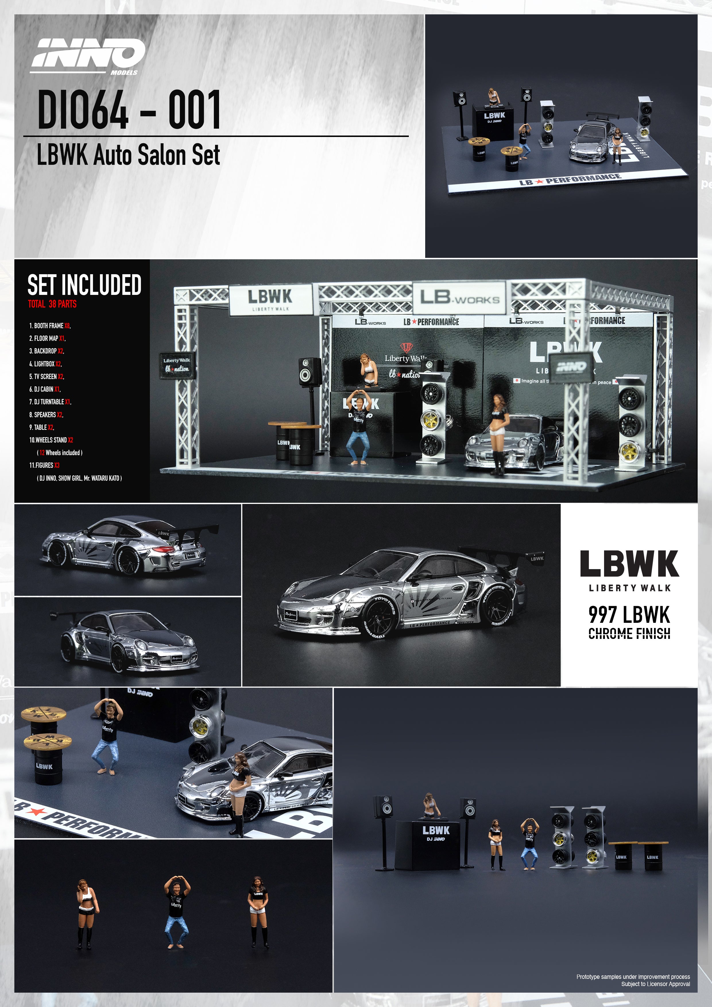 Inno 64 LBWK Auto Salon Diorama DIO64-001 – Horizon Diecast