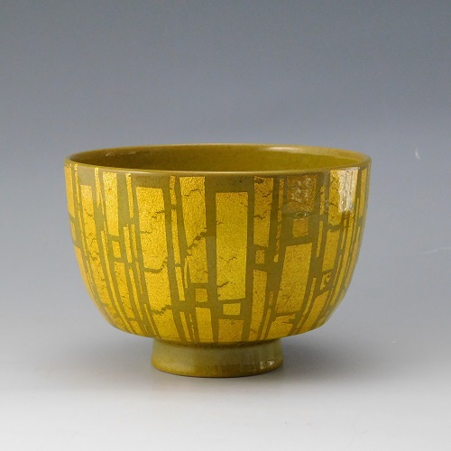 五代 真葛香斎 白磁金襴手端反 茶碗 | いとう鳳凰堂古美術店