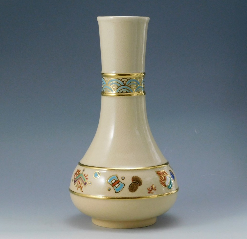 而妙斎箱 手塚石雲 仁清写 宝尽青海波の絵 皆具 | いとう鳳凰堂古美術店