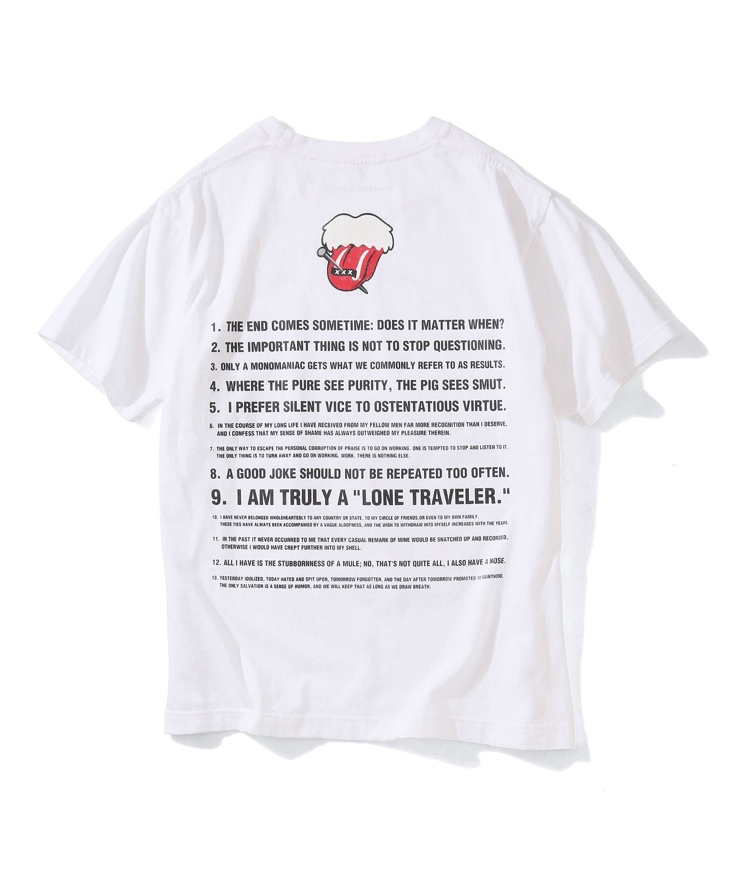 NUMBER (N)INE × GOD SELECTION XXX Collaboration Tee | HOUSE BY