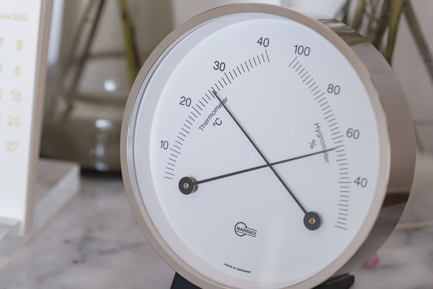 レビュー】BARIGO温湿計を購入しました！針がクロスしたデザインが個性