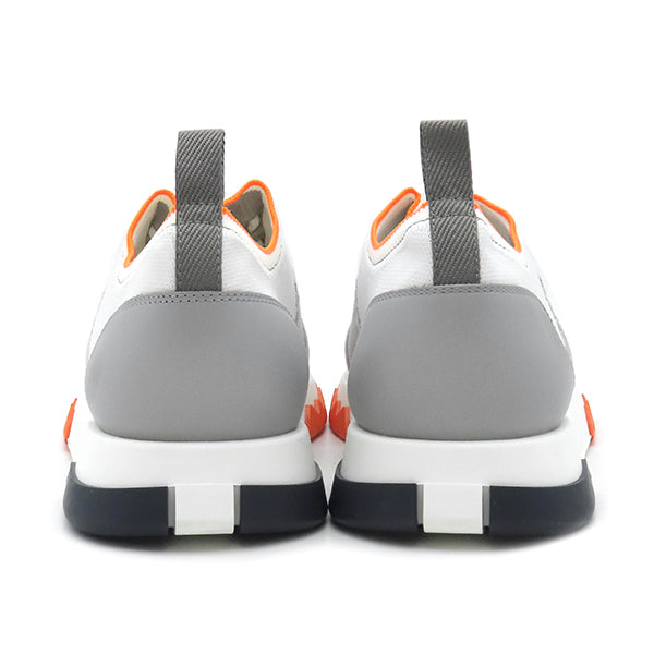 エルメス HERMES エクスプロイト H221902Z オレンジ×グレー ニット