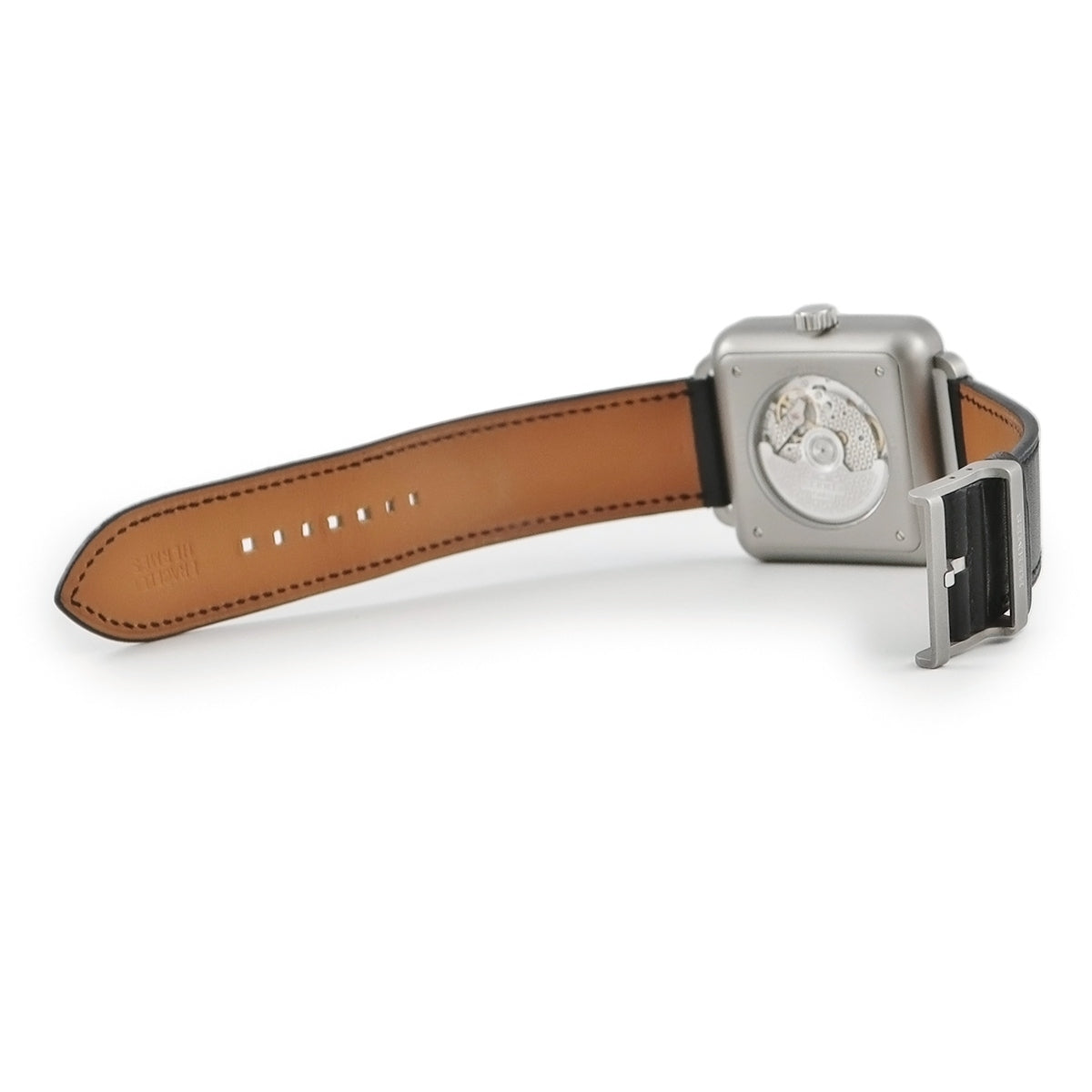 エルメス HERMES カレ アッシュ T12.710 自動巻き メンズ ブラック