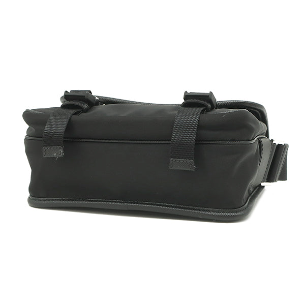 プラダ PRADA Re-Nylon x サフィアーノレザー 2VD034 ブラック