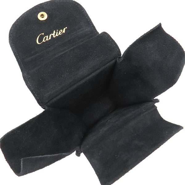 カルティエ Cartier 時計ケース ジュエリーケース ブラウン ウッド